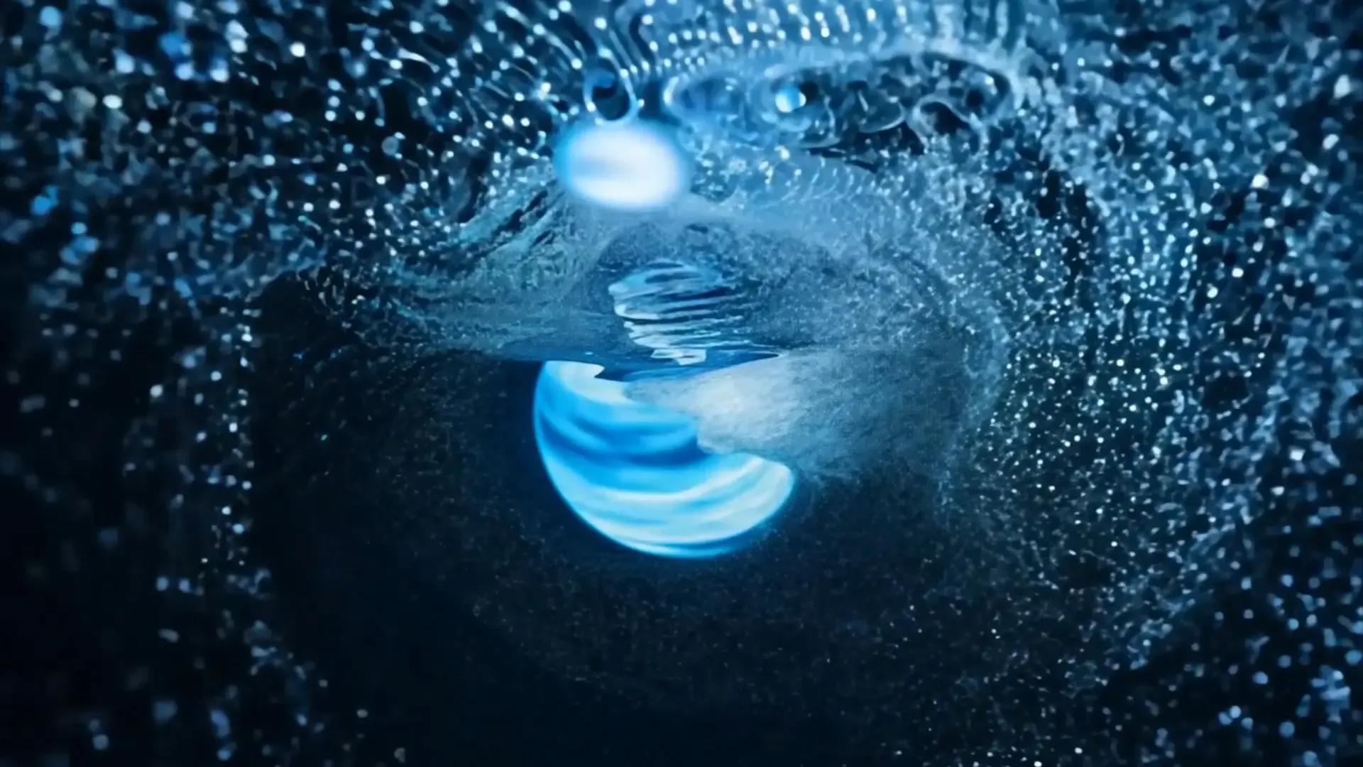 Aquatic Vortex Background Underwater Effect for Titles Animation